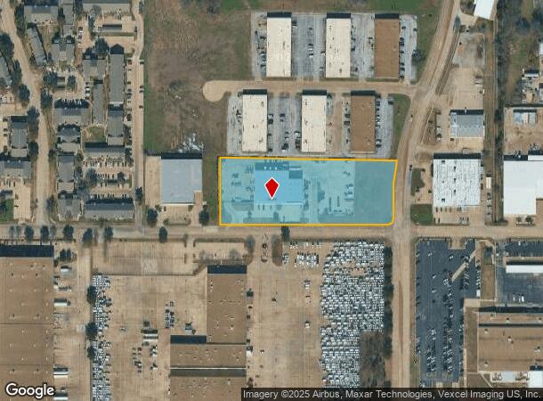  2912 Alouette Dr, Grand Prairie, TX Parcel Map