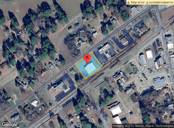  208 W Central St, Seaboard, NC Parcel Map