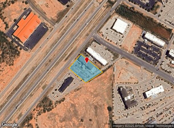 4613 W Houston Harte Expy, San Angelo, TX Parcel Map