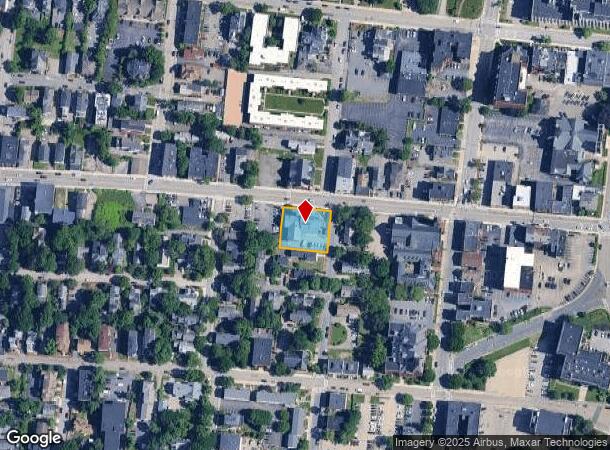  150 Pleasant St, Worcester, MA Parcel Map