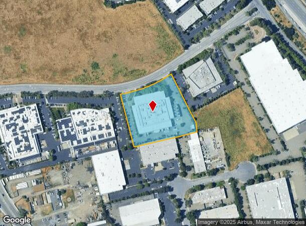 1000 Corporate Way, Fremont, CA Parcel Map