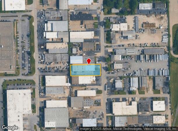 11700 S Mayfield Ave, Alsip, IL Parcel Map