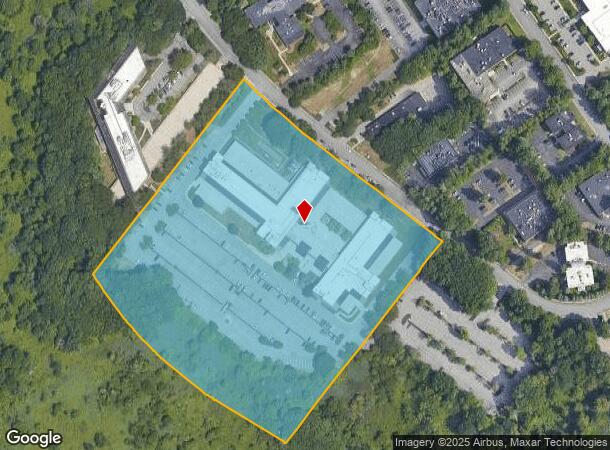  75 Wells Ave, Newton Center, MA Parcel Map