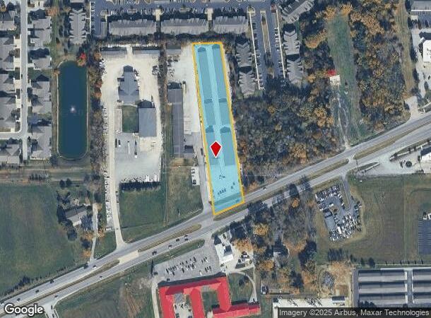  5812 E Us Highway 40, Plainfield, IN Parcel Map