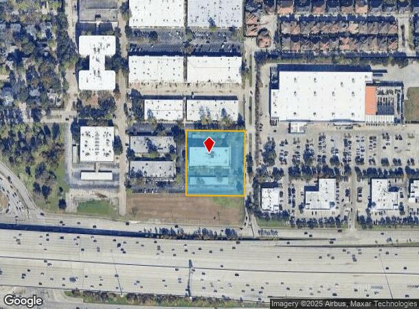 8554 Katy Fwy, Houston, TX Parcel Map