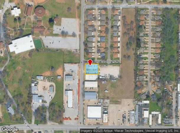 421 Crowley Rd, Arlington, TX Parcel Map