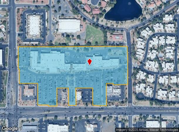 1880 W Chandler Blvd, Chandler, AZ Parcel Map