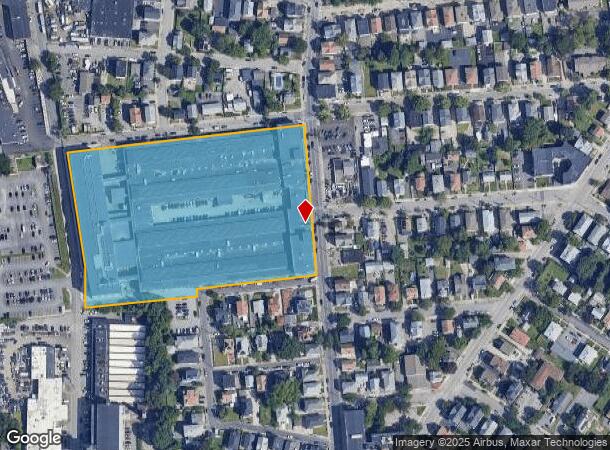 1005 Main St, Pawtucket, RI Parcel Map