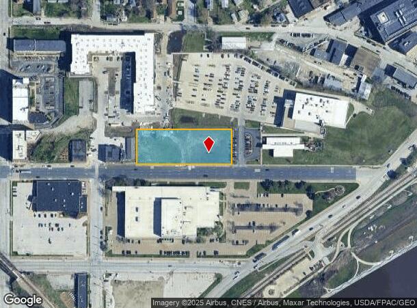 602 E 4Th St, Davenport, IA Parcel Map