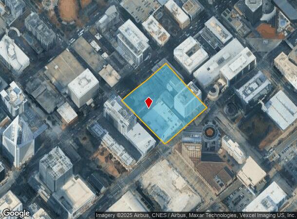  327 S Tryon St, Charlotte, NC Parcel Map