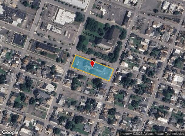 Wyo Pine Walnut St, Hazleton, PA Parcel Map