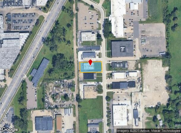 25161 Easy St, Warren, MI Parcel Map