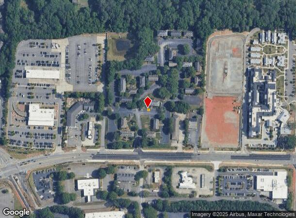  1125 Cambridge Sq, Alpharetta, GA Parcel Map
