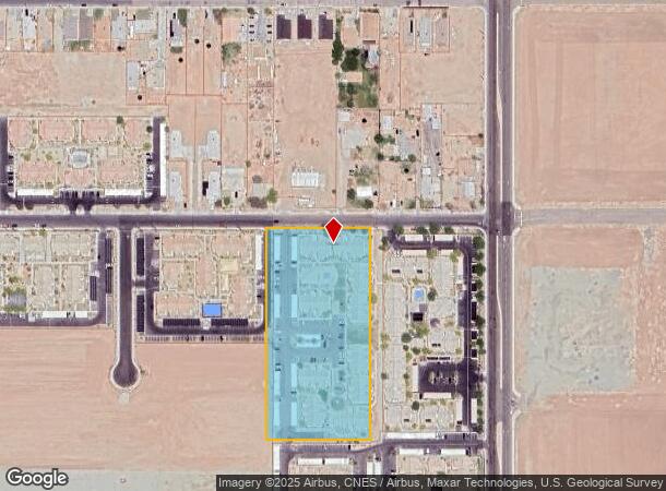 1690 C St, Brawley, CA Parcel Map
