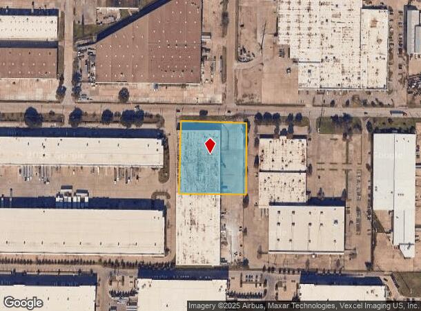 1205 W Crosby Rd, Carrollton, TX Parcel Map