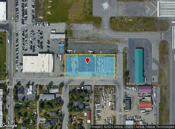  1421 E 8Th Ave, Anchorage, AK Parcel Map