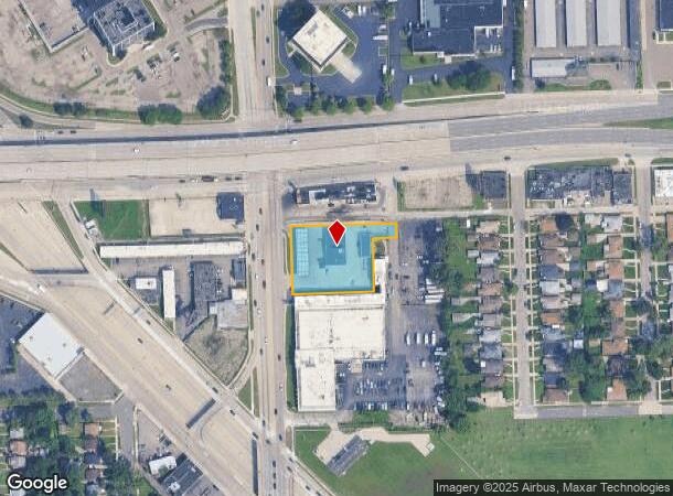  20500 Greenfield Rd, Detroit, MI Parcel Map