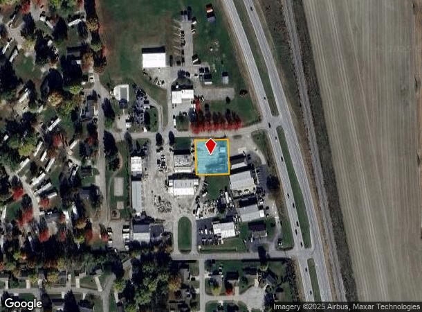  2045 Lewis Pl, Columbus, IN Parcel Map