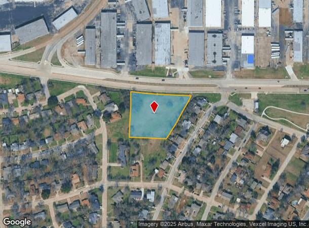  5720 E Rosedale St, Fort Worth, TX Parcel Map