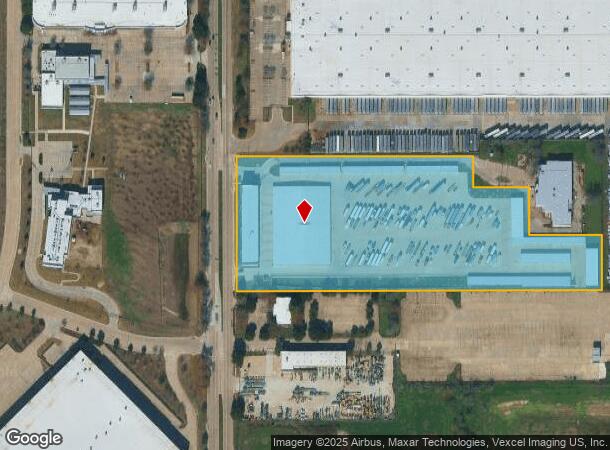 9130 S Hampton Rd, Dallas, TX Parcel Map