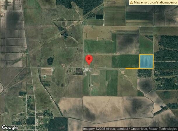  439 N Colorado St, Edna, TX Parcel Map