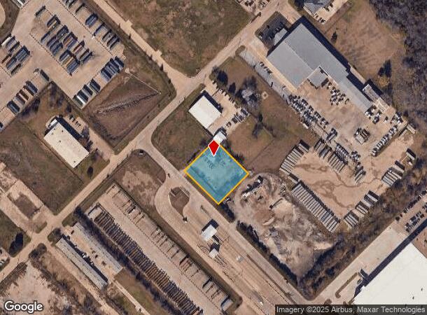  1616 Chase Rd, Mesquite, TX Parcel Map
