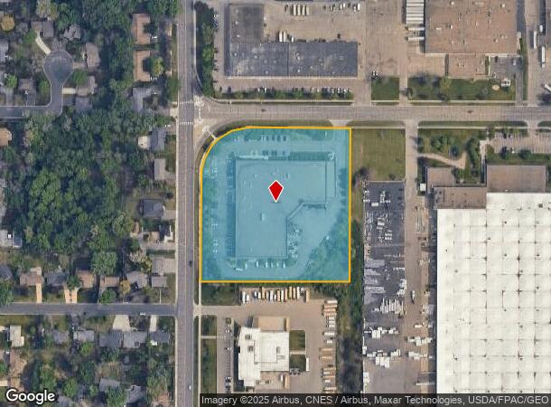 2201 W 94Th St, Minneapolis, MN Parcel Map