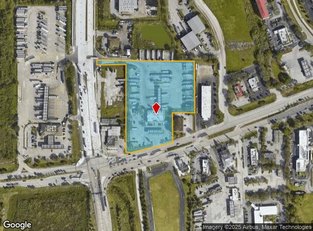  7150 Okeechobee Rd, Fort Pierce, FL Parcel Map