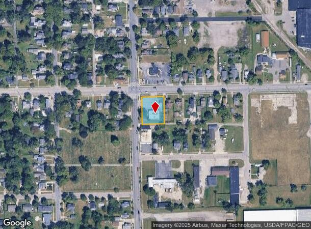 304 E Beecher St, Adrian, MI Parcel Map