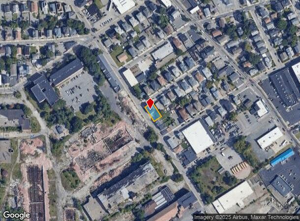  435 Pine St, Central Falls, RI Parcel Map