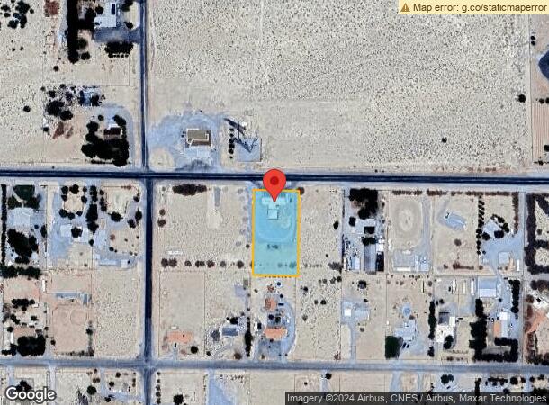  3561 E Kellogg Rd, Pahrump, NV Parcel Map