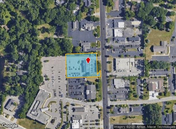  5885 S Main St, Clarkston, MI Parcel Map