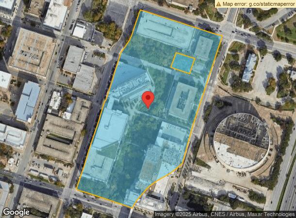  1601 Trinity St, Austin, TX Parcel Map