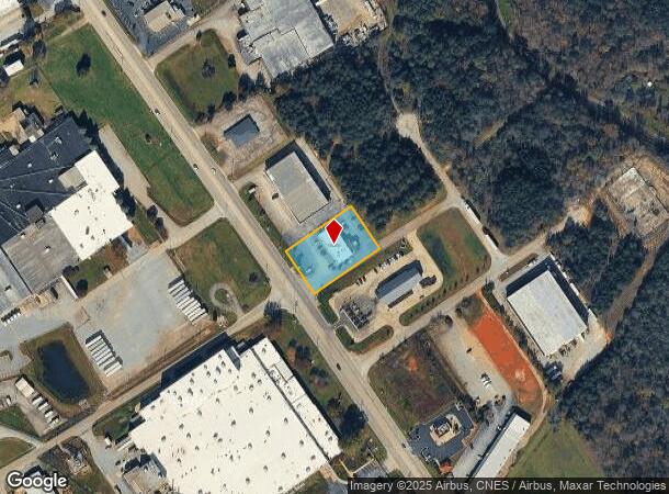  S Buncombe Rd, Greer, SC Parcel Map