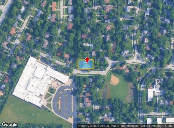 2801 Flossmoor Rd, Flossmoor, IL Parcel Map
