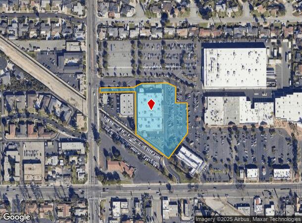  9561 Chapman Ave, Garden Grove, CA Parcel Map