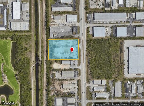  11660 Metro Pkwy, Fort Myers, FL Parcel Map