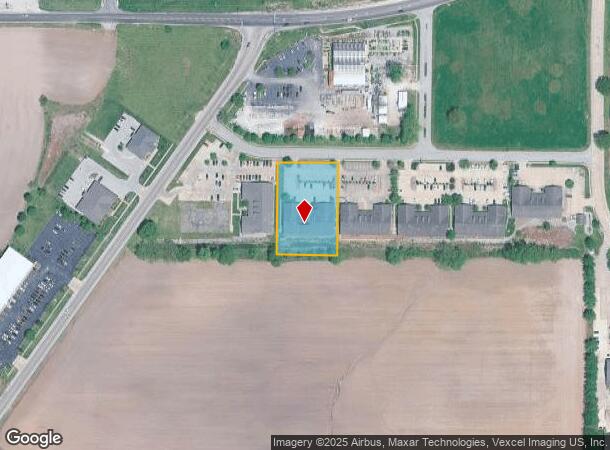  1710 Corporate Xing, O Fallon, IL Parcel Map
