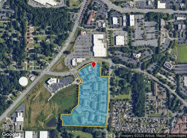 2112 Burke Meadows Rd, Winston Salem, NC Parcel Map