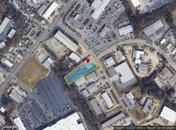 2110 Hilton Dr, Gainesville, GA Parcel Map