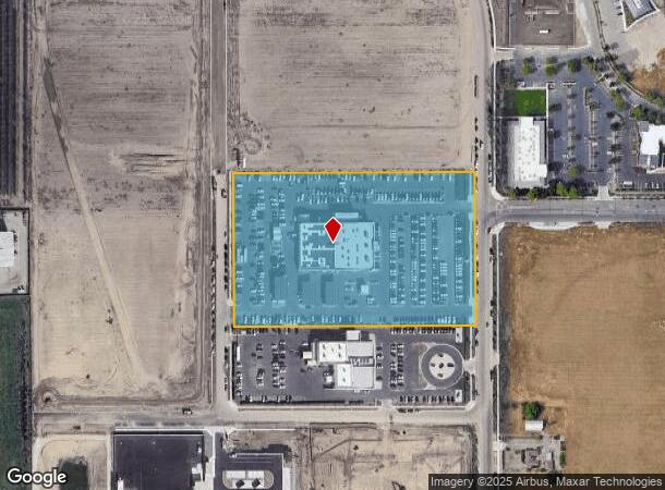  151 N Neeley St, Visalia, CA Parcel Map