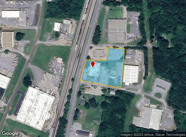  1515 Abutment Rd, Dalton, GA Parcel Map