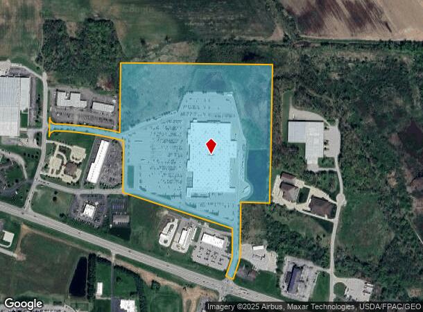 1996 E Main St, Ashland, OH Parcel Map