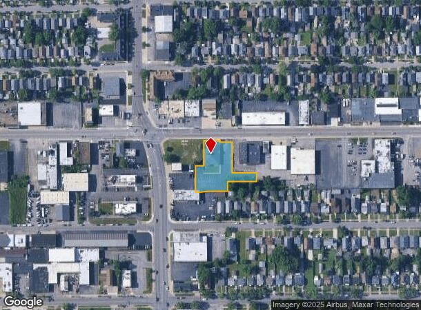  1606 Kenmore Ave, Buffalo, NY Parcel Map