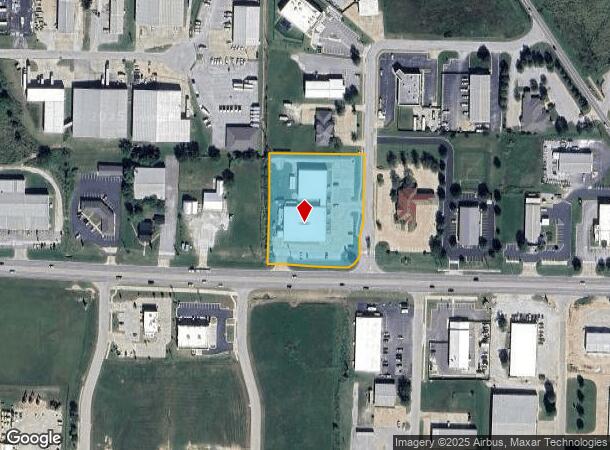 750 E Henri De Tonti Blvd, Tontitown, AR Parcel Map