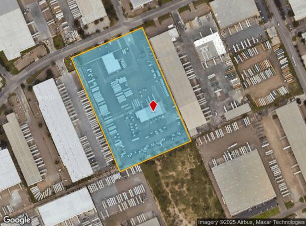 8401 Killam Industrial Blvd, Laredo, TX Parcel Map