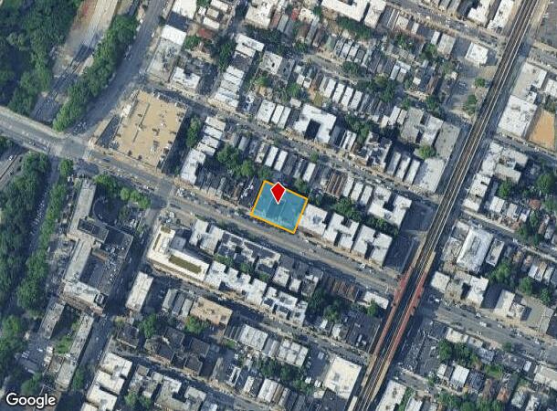  655 E 233Rd St, Bronx, NY Parcel Map