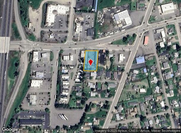  1386 W Central Ave, Sutherlin, OR Parcel Map