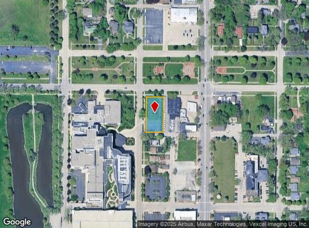  1241 Shiloh Blvd, Zion, IL Parcel Map