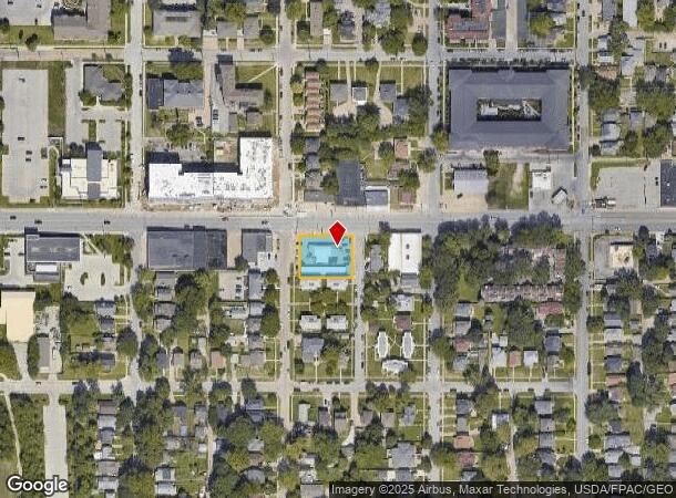  3715 Leavenworth St, Omaha, NE Parcel Map